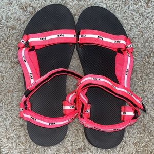 Pink sandals